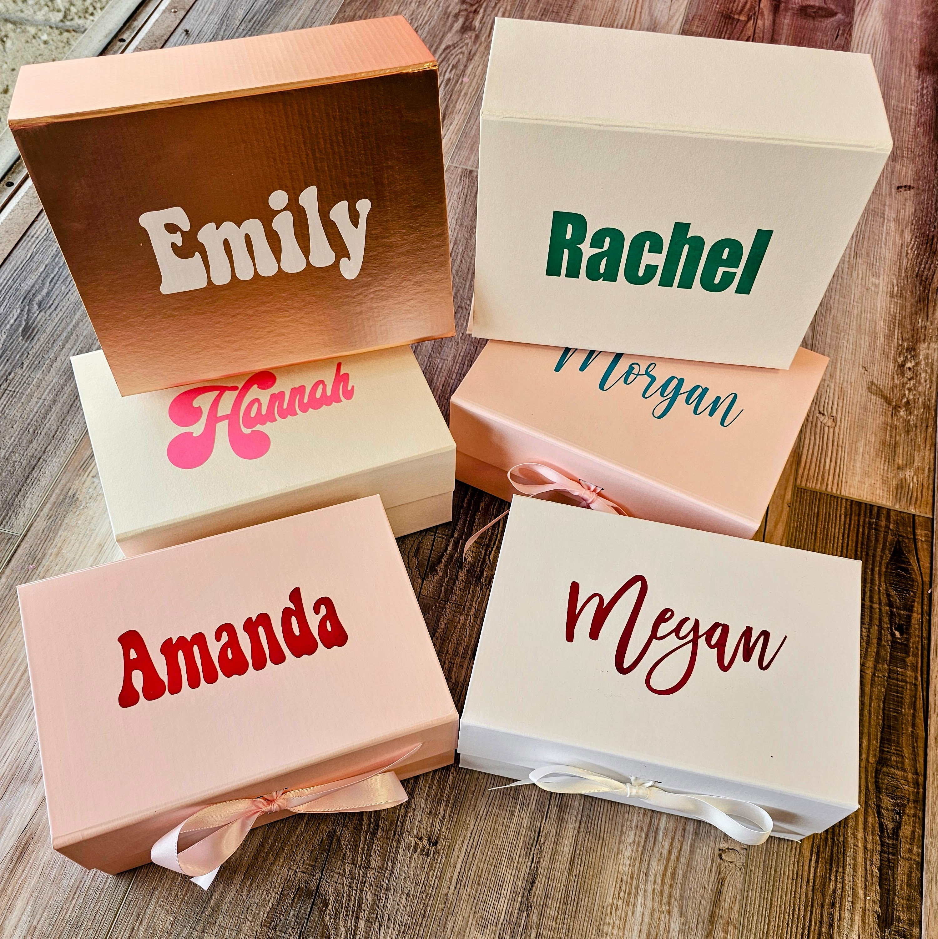 Personalized Magnetic Lid Box