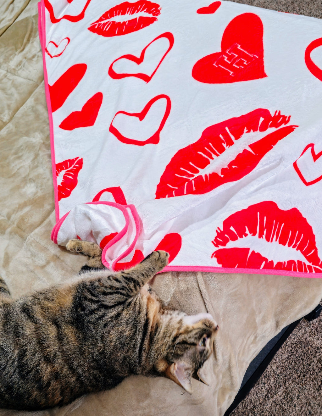 Personalized Heart Blanket