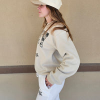 Personalized Wifey Sweatshirt with Bow