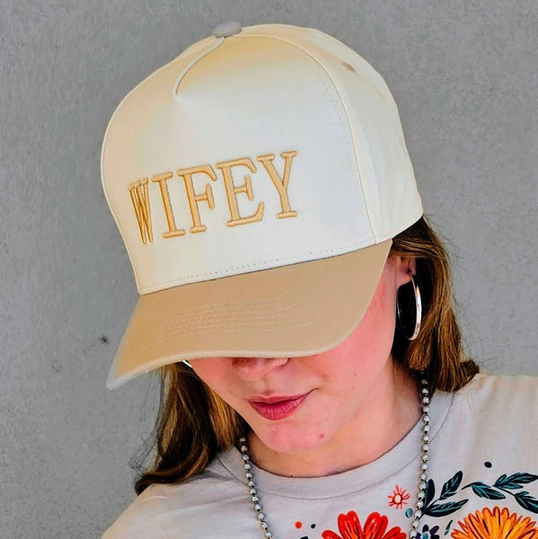 Embroidered Wifey Trucker Hat