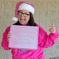 PRE-ORDER - Limited Edition - Christmas Monogrammed Bride or Wife Box