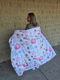 Cozy Fall Bride & Wife Blanket