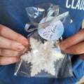 Mini snowflake soap.