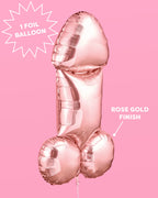 P3N!5 Pack - balloon, tiara veil, tumbler + cups