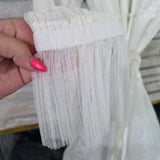 Personalized Tulle Sleeve Bridal Robe