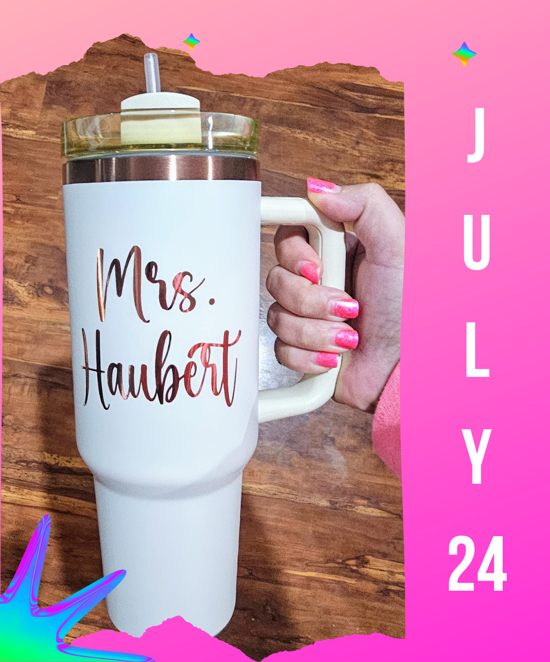 The Monogrammed Wife- Item of the Month Club