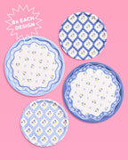 Coastal Plates - 32 paper plates, 2 sizes