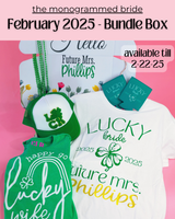 The Monogrammed Bride- BUNDLE BOX