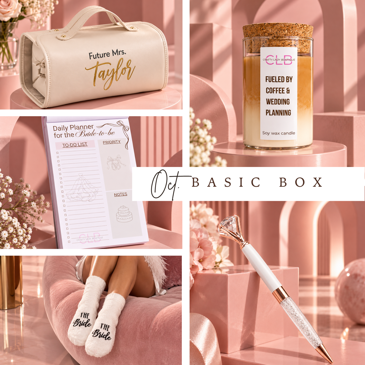 The Monogrammed Bride- BASIC BOX