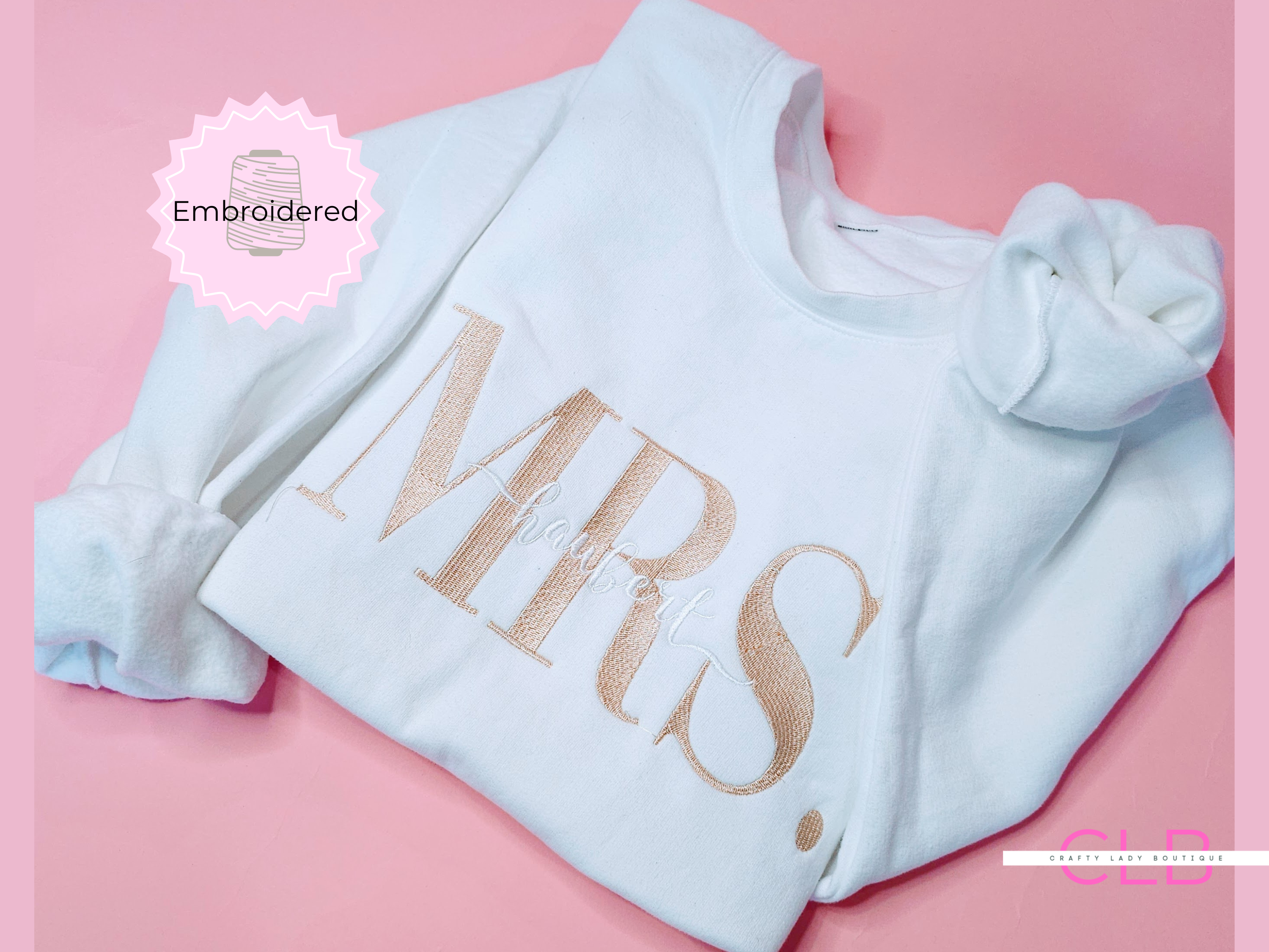 Personalized Embroidery Sweater