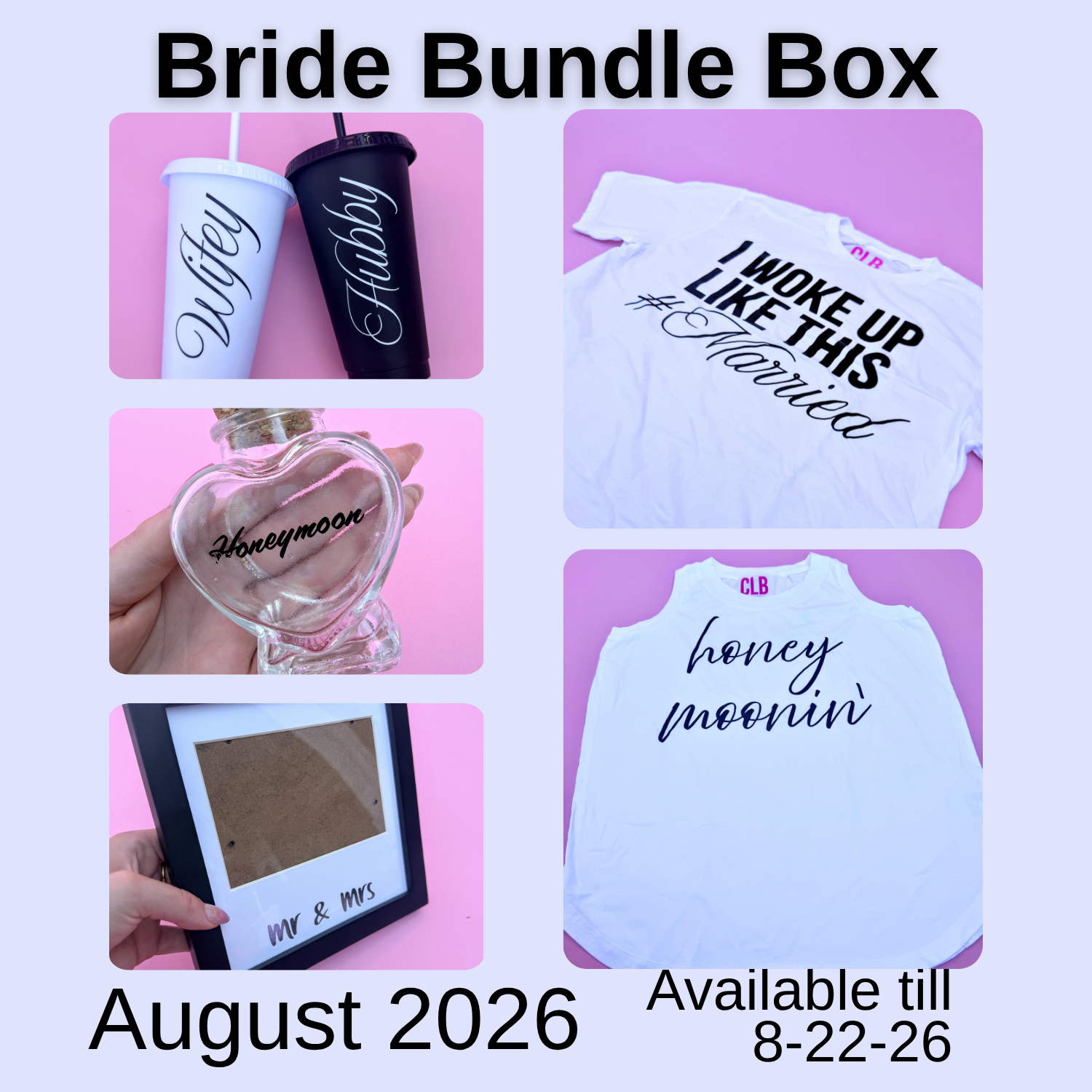The Monogrammed Bride- BUNDLE BOX