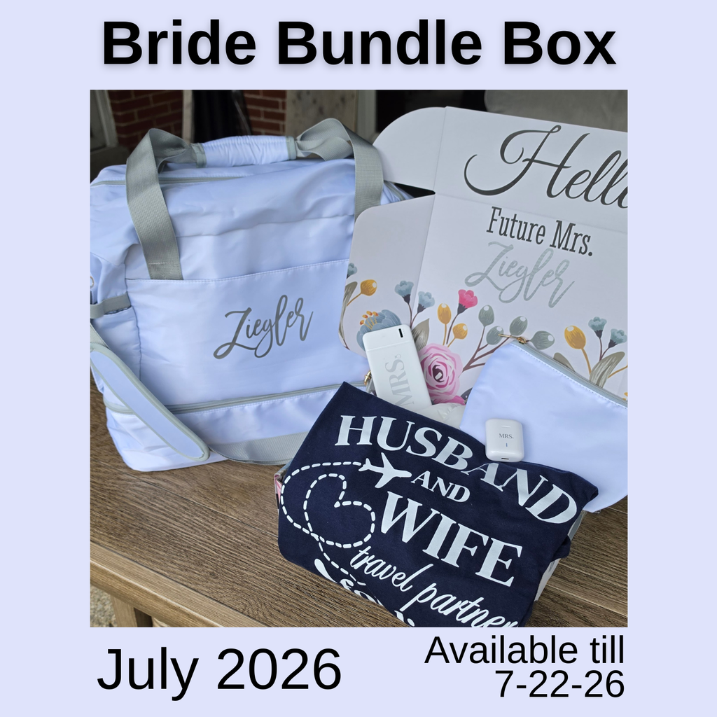 The Monogrammed Bride- BUNDLE BOX