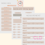 Ultimate Wedding Weight Loss Journal - 17 Pages of Wellness & Fitness Tracking