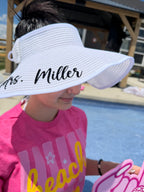 Personalized Beach Hat