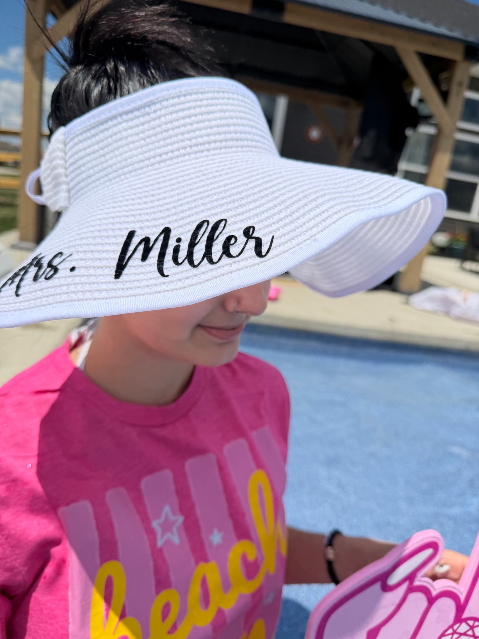 Personalized Beach Hat