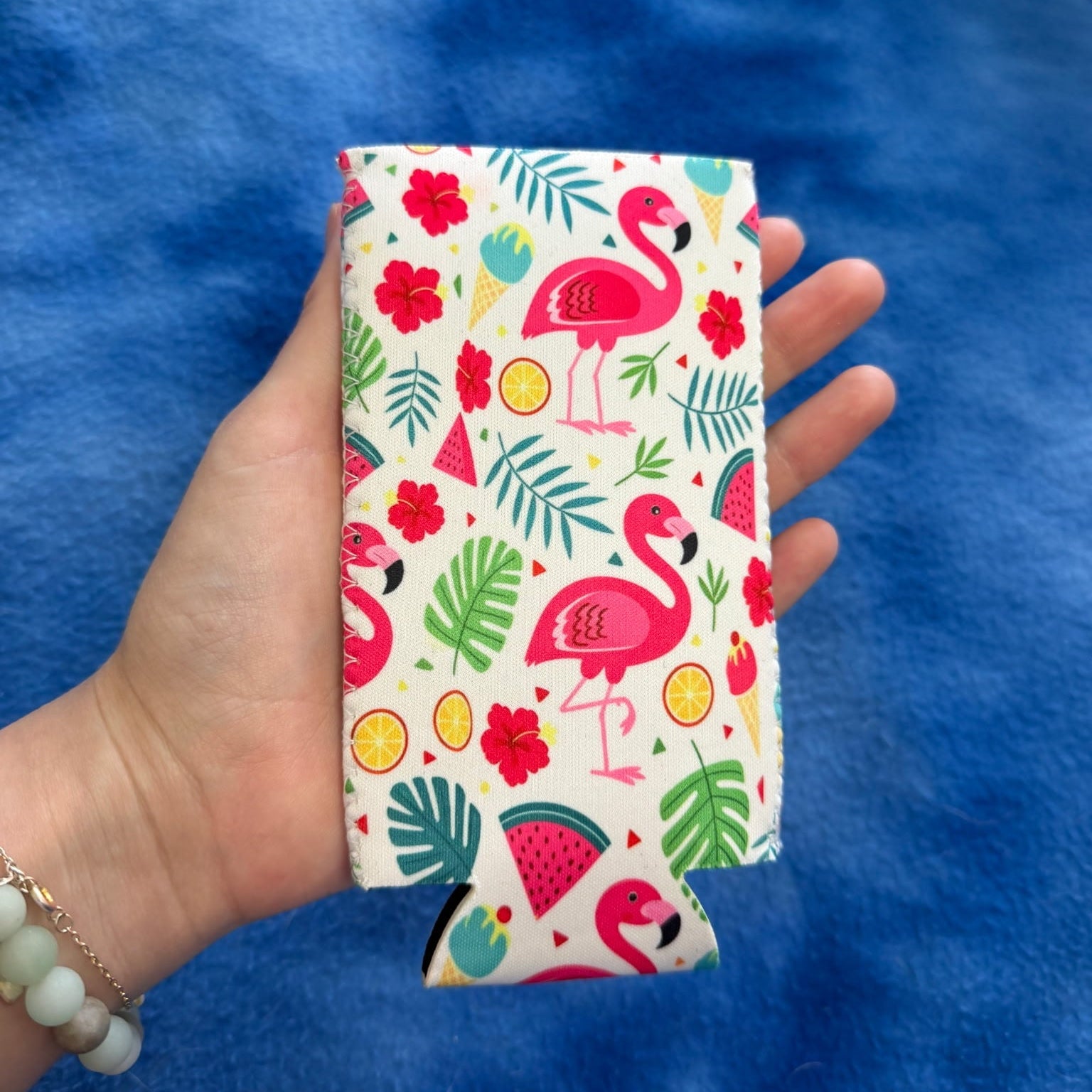 Flamingo Can Cooler