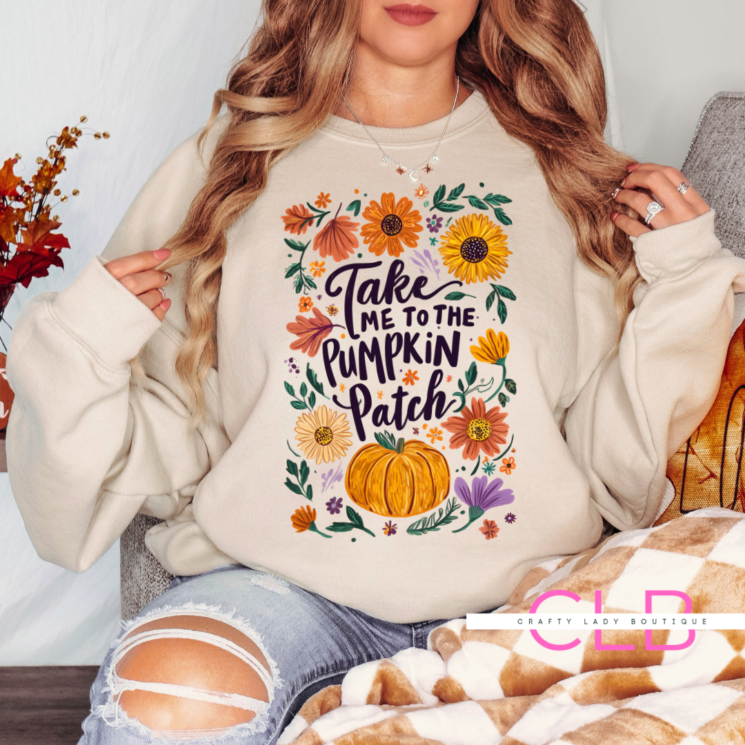 Pumpkin Patch Tee or Sweatshirt