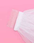 Let's Go Party Veil - pink ombre veil