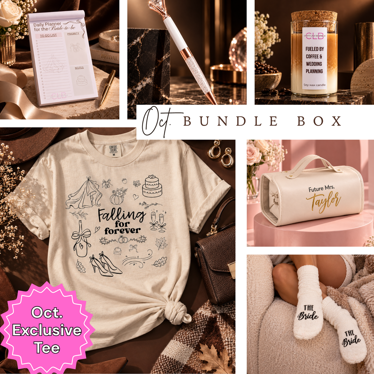 The Monogrammed Bride- BUNDLE BOX