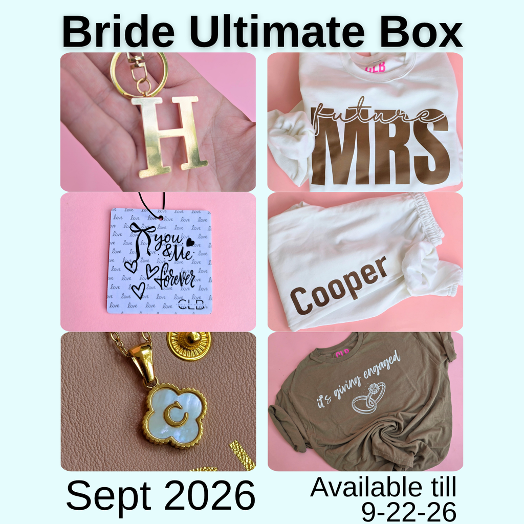 The Monogrammed Bride- ULTIMATE BOX