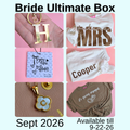 The Monogrammed Bride- ULTIMATE BOX