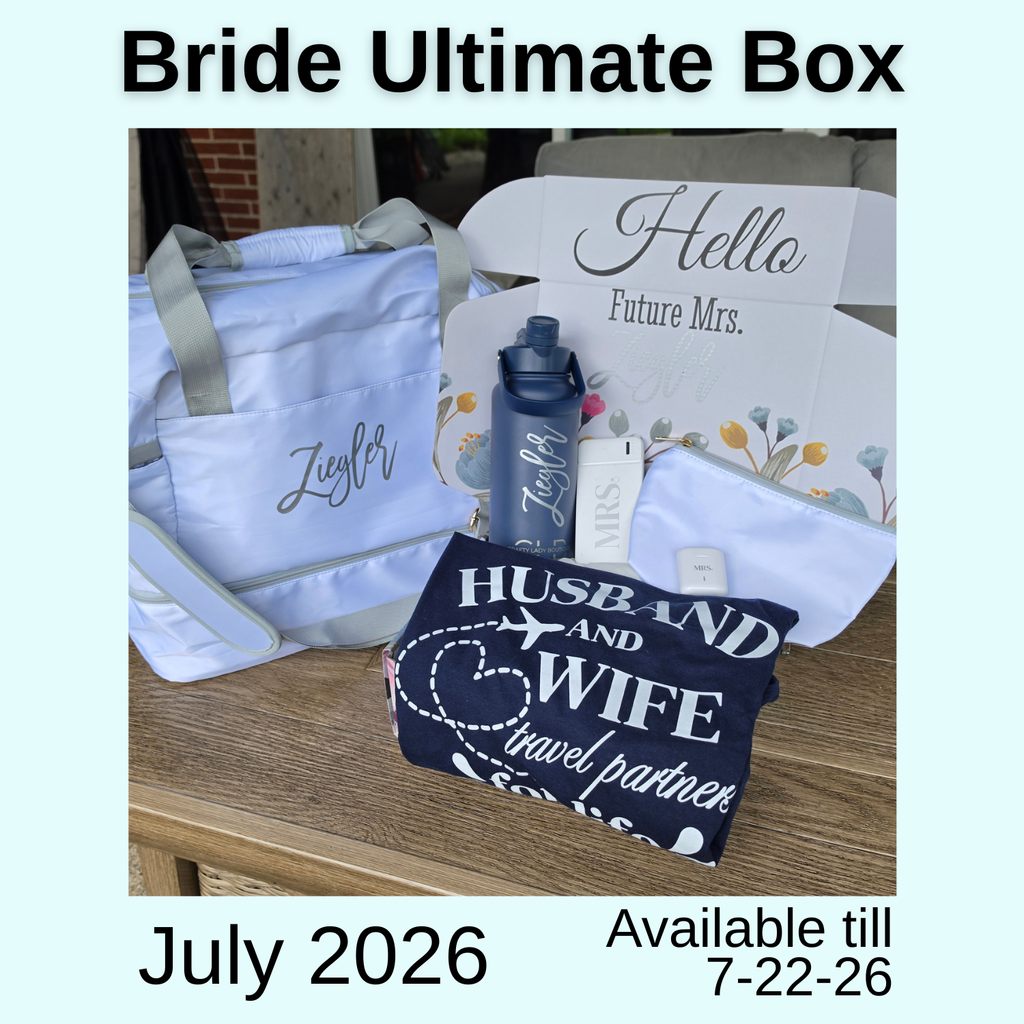 The Monogrammed Bride- ULTIMATE BOX