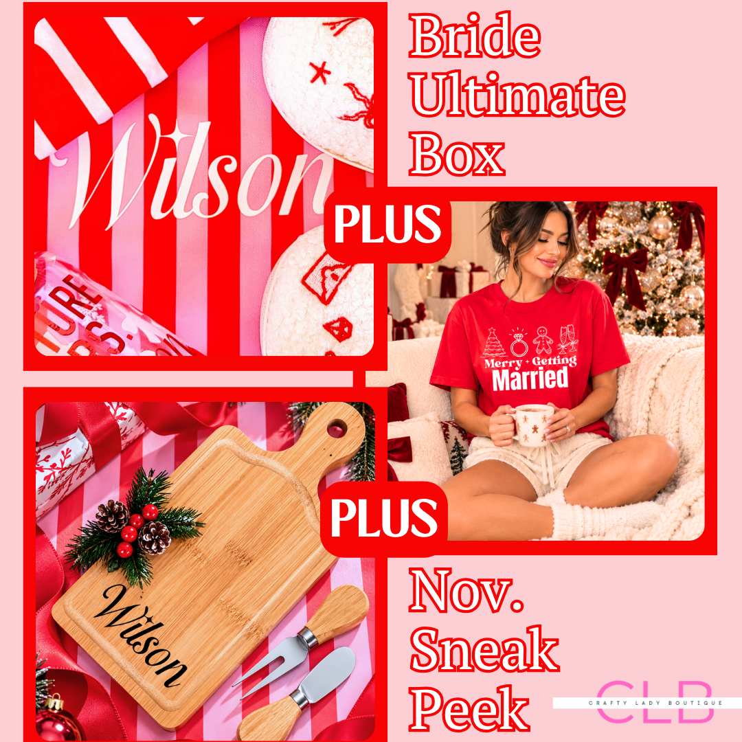 The Monogrammed Bride- ULTIMATE BOX