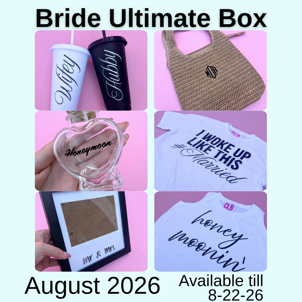 The Monogrammed Bride- ULTIMATE BOX