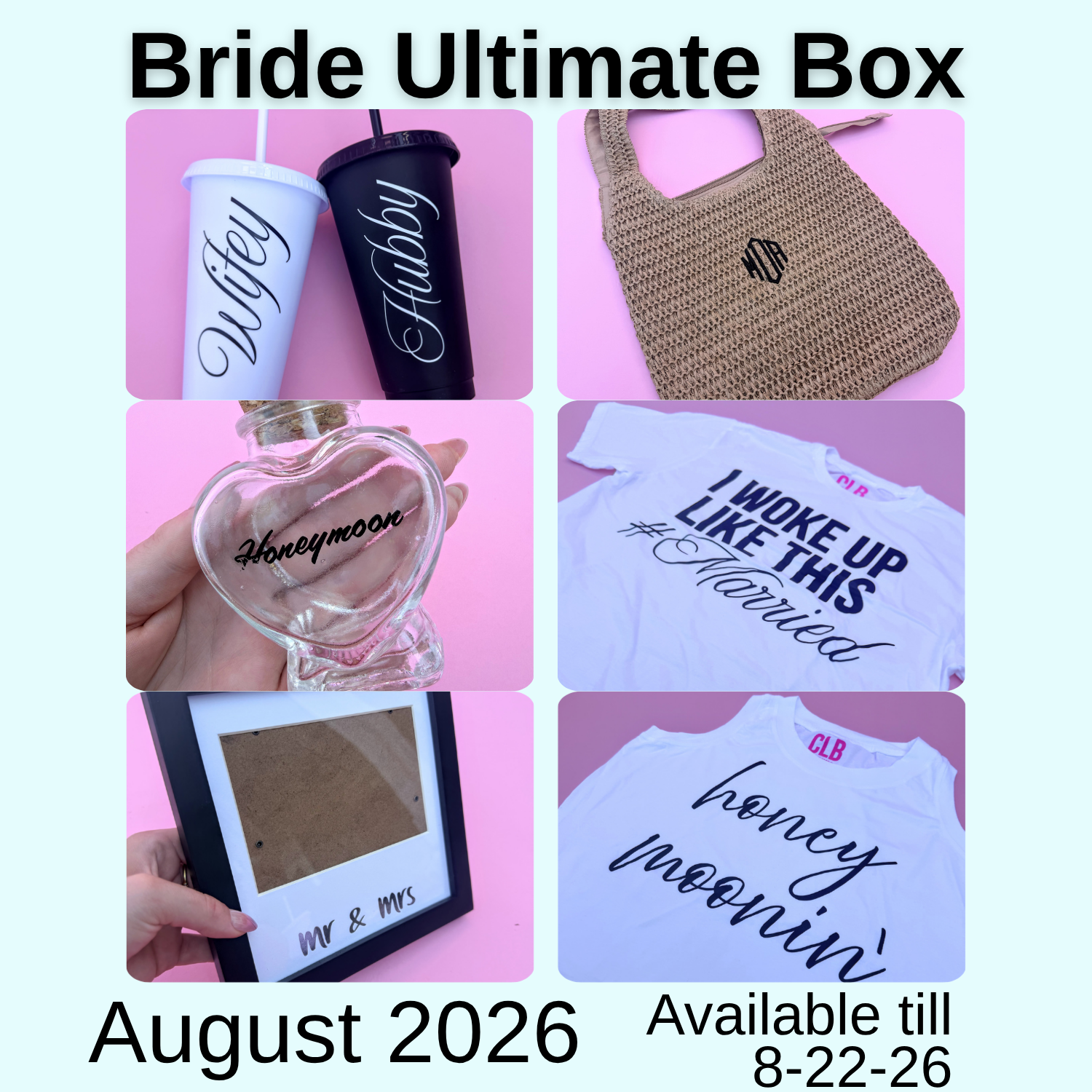 The Monogrammed Bride- ULTIMATE BOX