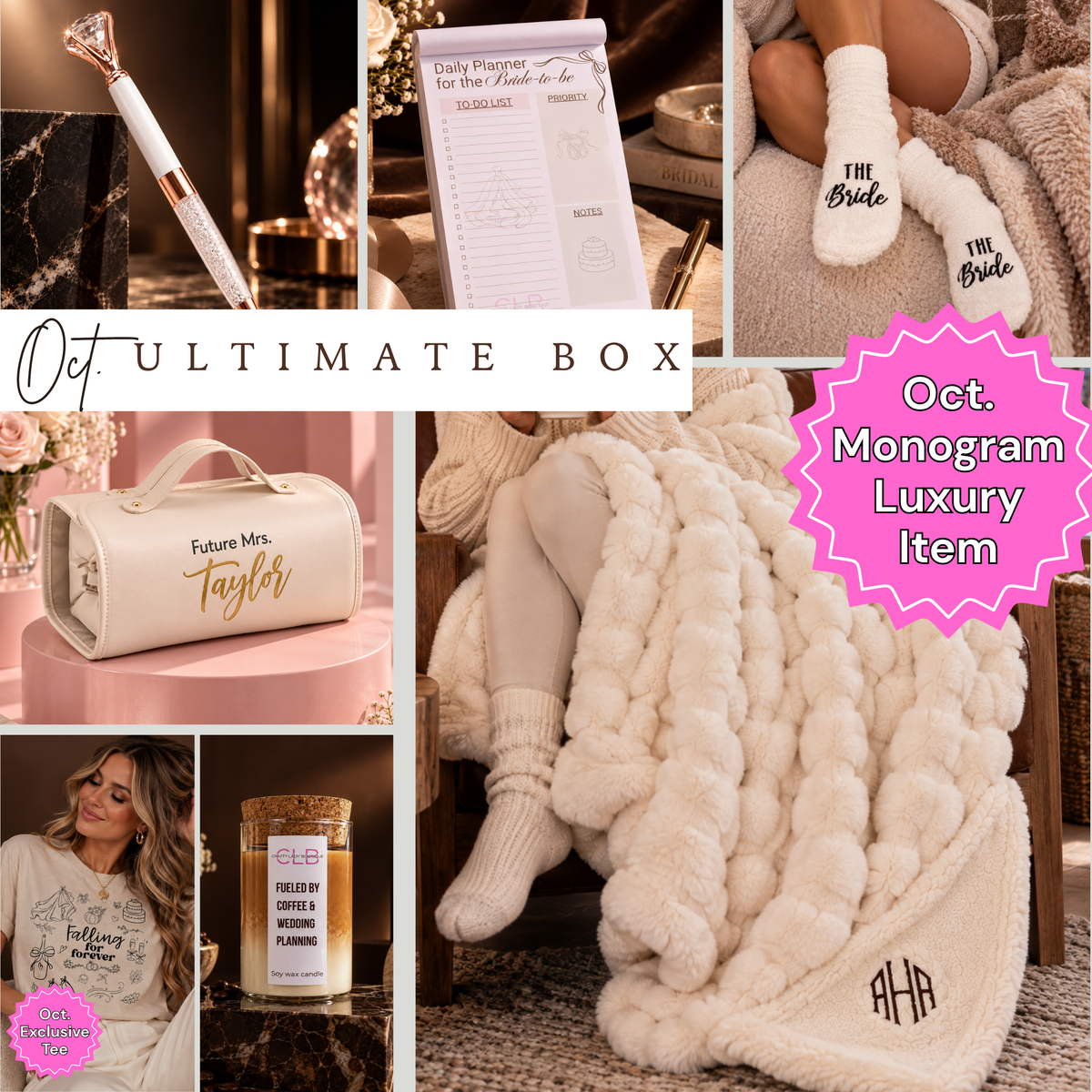 The Monogrammed Bride- ULTIMATE BOX