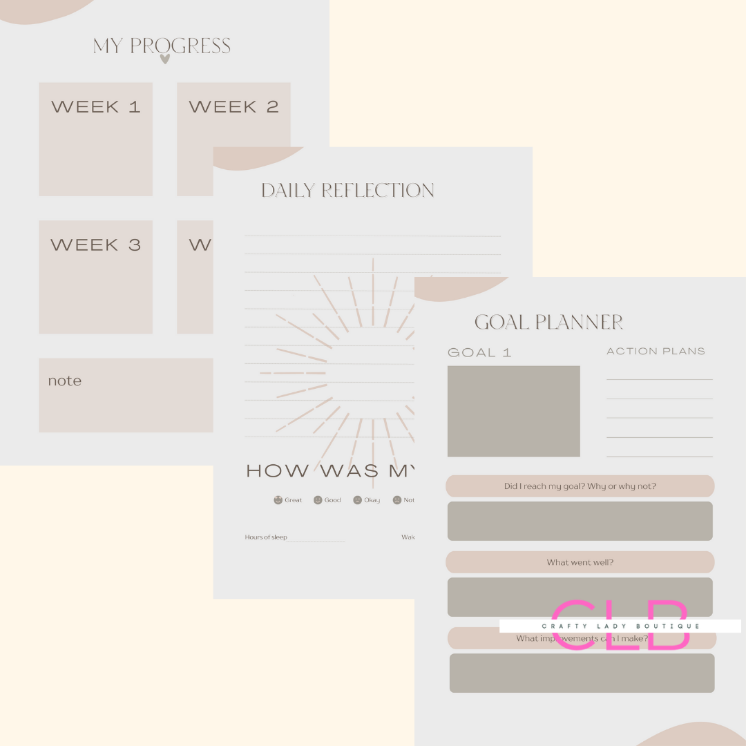 Ultimate Wedding Weight Loss Journal - 17 Pages of Wellness & Fitness Tracking