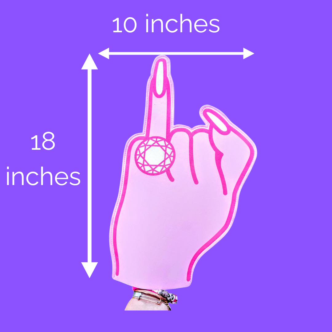 Giant Foam Ring Finger