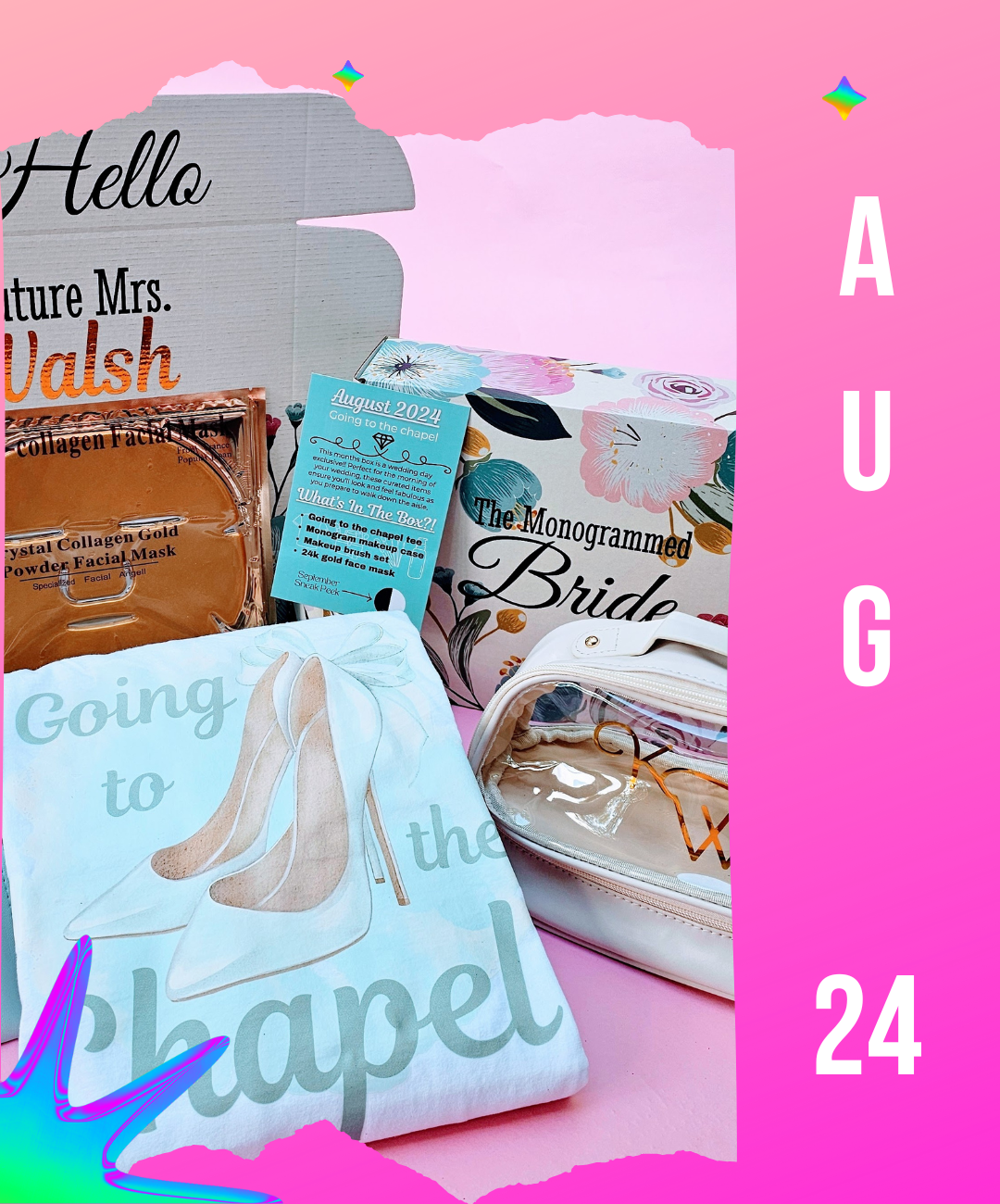 The Monogrammed Bride- Monthly Subscription Box