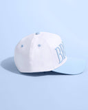 xo, Fetti - Something Blue Hat - embroidered hat, Bride Gift, Bachelorette