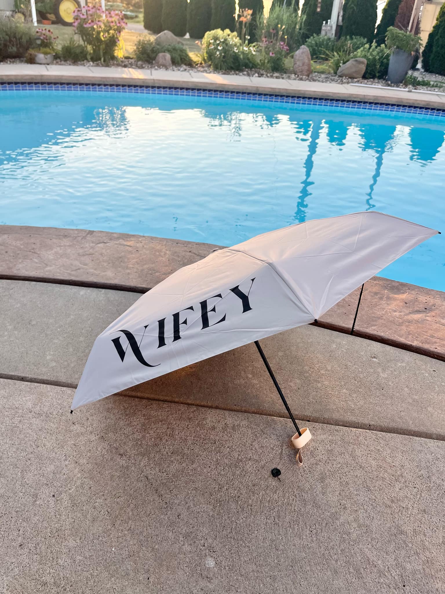 Bride or Wifey Pocket Umbrella