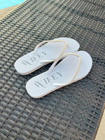 Bride or Wifey Rhinestone Flip-Flops