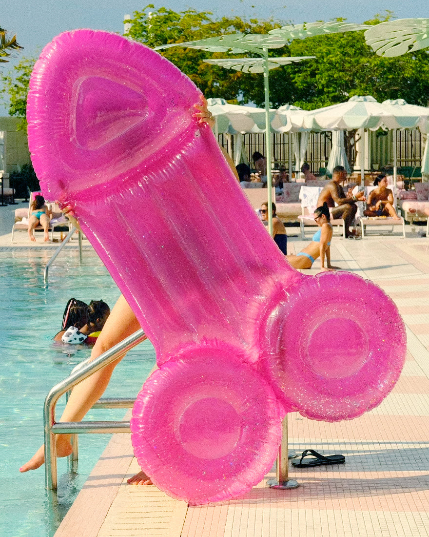 Bride Beach Pack - pool float + towel