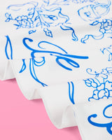 xo, Fetti - Bride Head Scarf - white silk, bandana, gift, bachelorette