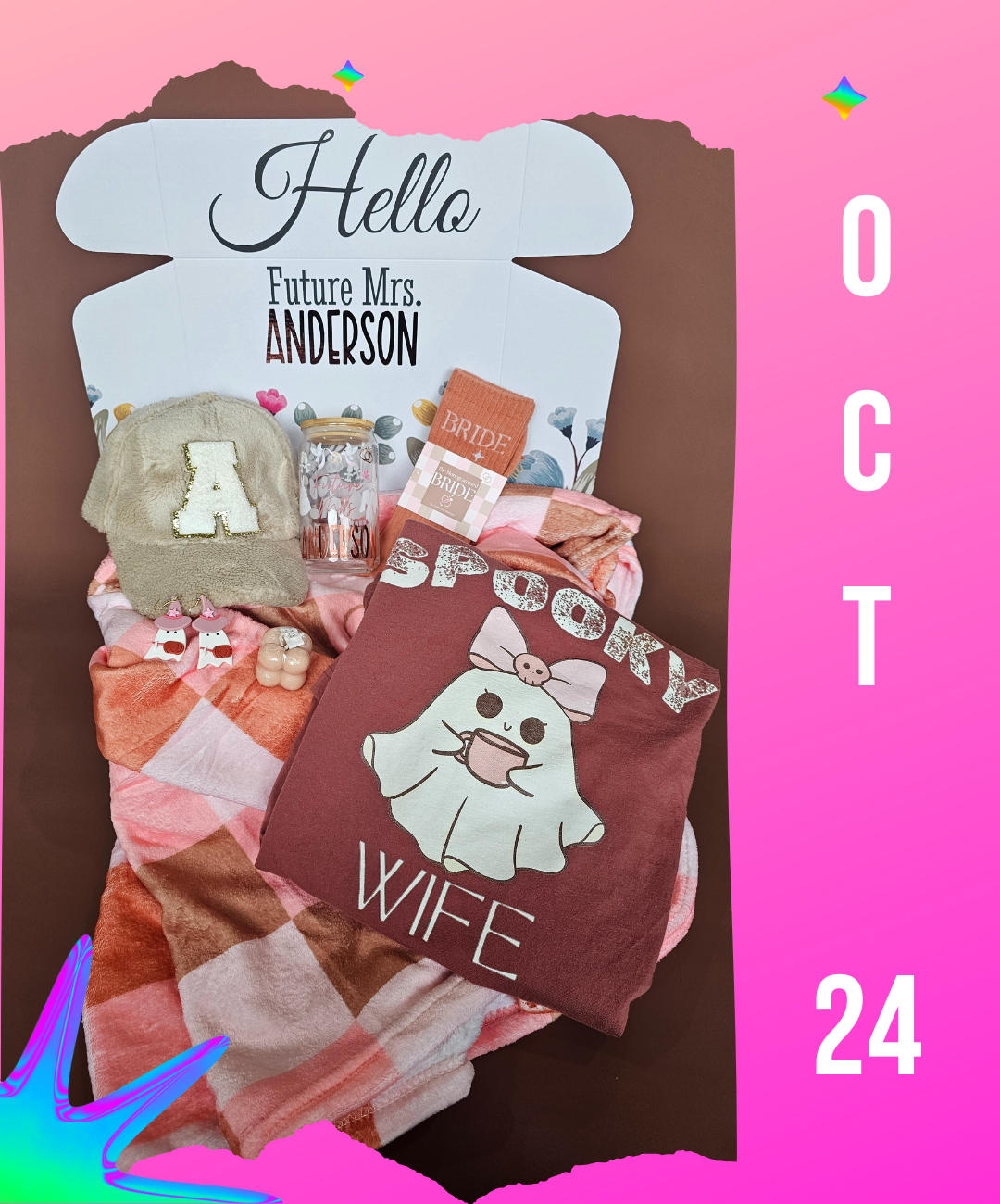 The Monogrammed Bride- Monthly Subscription Box