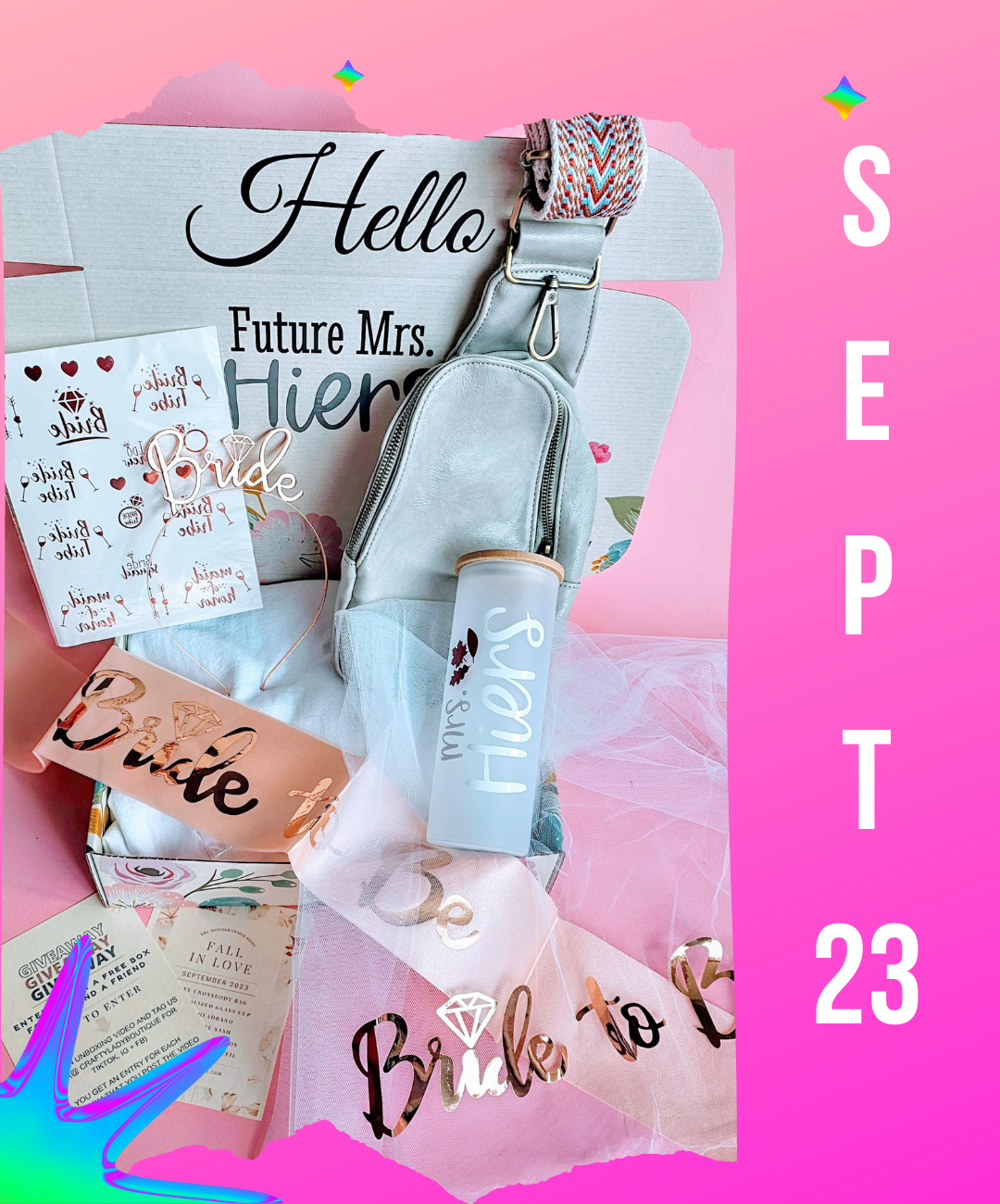 The Monogrammed Bride- 9 Month Subscription