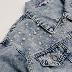 Embroidered Denim Jacket - Wifey