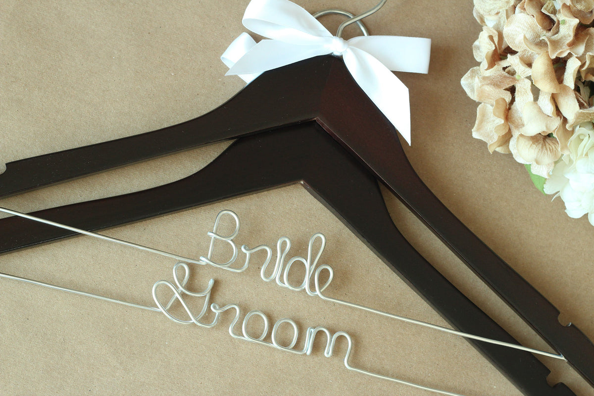 Bride and Groom Hangers 2 Pack