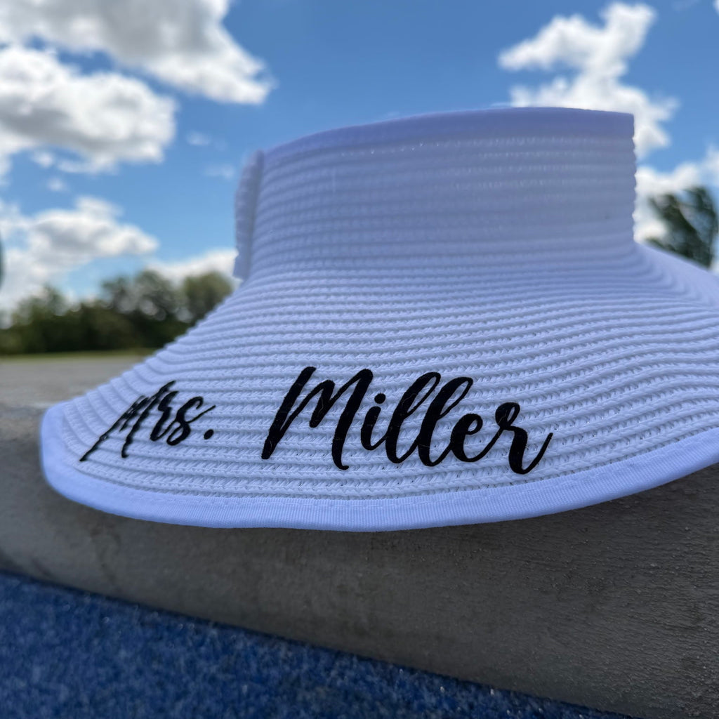 Personalized Beach Hat