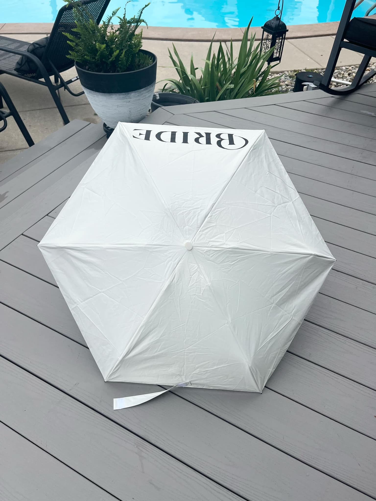Bride Umbrella for wedding
