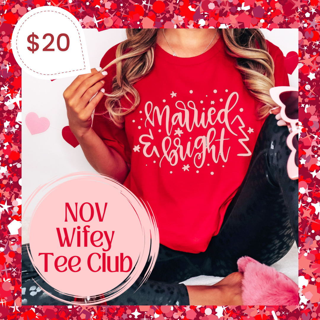 Married and Bright tee