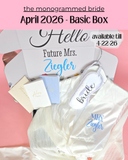The Monogrammed Bride- BASIC BOX