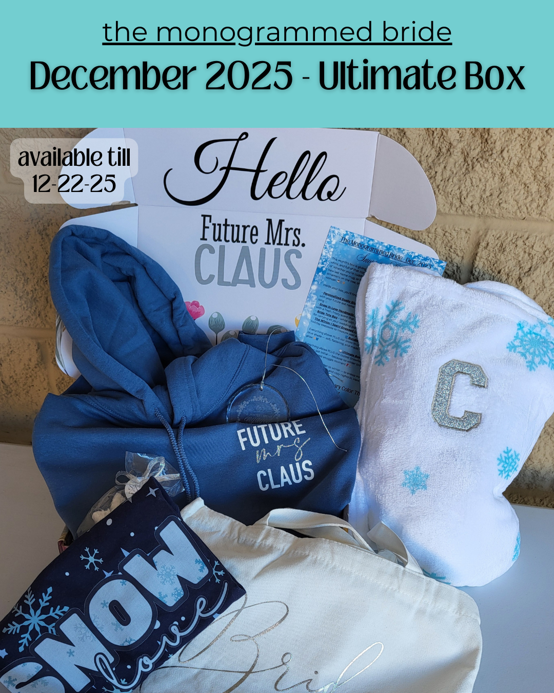The Monogrammed Bride- ULTIMATE BOX