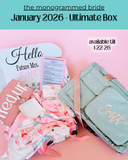 The Monogrammed Bride- ULTIMATE BOX