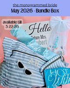 The Monogrammed Bride- BUNDLE BOX