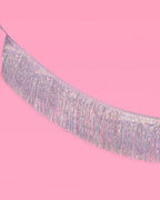 Shimmer Fringe - iridescent banner
